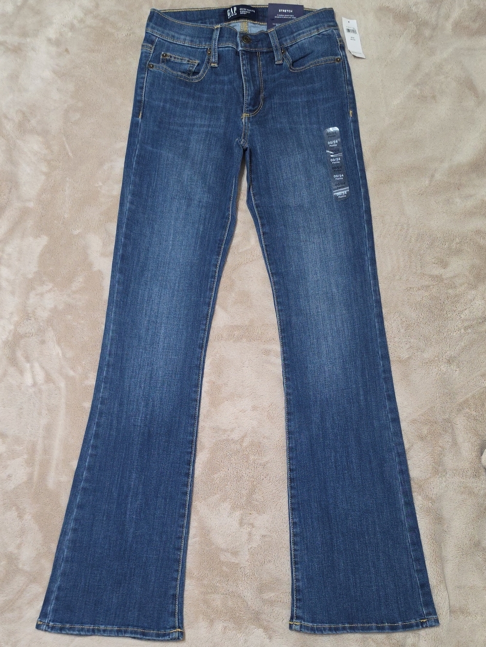 GAP Women's Medium Blue Stretch Bootcut Jeans